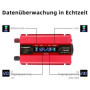 LVYUAN Convertisseur 12V 220V 230V 1500W DC à AC convertisseur de Puissance Voiture Onduleur Transformateur, LCD Display