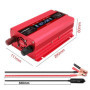 LVYUAN Convertisseur 12V 220V 230V 1500W DC à AC convertisseur de Puissance Voiture Onduleur Transformateur, LCD Display