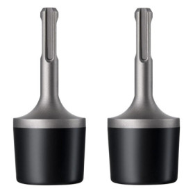 INREPRO 2Pcs Marteau Vibrant En Caoutchouc avec SDS Plus, Marteau Vibrateur De Radiateur, Perforateur À Tige Ronde Vibrant pour 