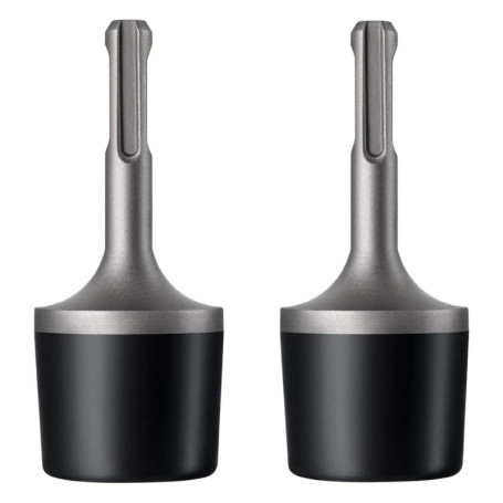 INREPRO 2Pcs Marteau Vibrant En Caoutchouc avec SDS Plus, Marteau Vibrateur De Radiateur, Perforateur À Tige Ronde Vibrant pour 