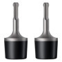 INREPRO 2Pcs Marteau Vibrant En Caoutchouc avec SDS Plus, Marteau Vibrateur De Radiateur, Perforateur À Tige Ronde Vibrant pour 