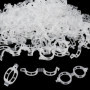 NAROSEBE 300 Pcs Clips de Support pour Plantes, Attache Plante Tuteur Φ 27mm, Clips de Fixation pour Tomates, Clips de Vigne en 
