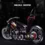 APRILA Technique Moto Jouet de Construction pour Harley Davidson, 451 Pièces Motorcycle Jeux de Bloc de Construction, Supermoto 