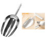 OFKPO Pelle INOX Pelle à Farine INOX, Pelle à Nourriture pour Barre de Fête de Mariage Outils Accessoires de Cuisine