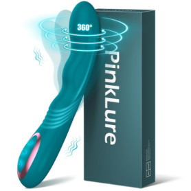 Vibromasseur pour elle, vibration du point G pour femme avec 3 modes de rotation et 10 modes de vibration, vibromasseur gode sil