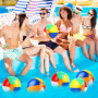 LWMTT 8 Pièces Ballons de Plage, Ballon Gonflable Piscine, Ballon de Plage Gonflable pour Enfants Adultes Ballon Piscine pour Fê