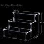 Strehknewen 3 niveaux Acrylique présentoir, Vitrine figurine, organisateur de parfum, étagère transparente pour figurines, bijou