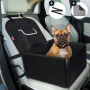 TAMOWA Siege Auto Chien, Siège Auto pour Chien avec Côtés Robustes et Ceinture de Sécurité pour Chien, Siège Voiture Chien pour 