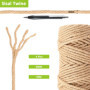 Zosenyer Corde Arbre à Chat, Corde de Jute 6mm, Approprié pour Faire Le Tissu d'arbre de Chat, Corde D'épée d'arbre de Chat pour