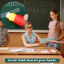 Porte Craie, 5Pcs Plastique Porte-Craie, Porte-Craie Réglable, Porte-Craie Coloré, Porte-Craie pour Enfants, Pour Ecole, Bureau,