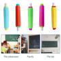 Porte Craie, 5Pcs Plastique Porte-Craie, Porte-Craie Réglable, Porte-Craie Coloré, Porte-Craie pour Enfants, Pour Ecole, Bureau,