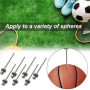 Aiguille de Pompe à Ballon, 10 Pcs Aiguilles de Pompe à Air, Aiguilles de gonflage pour Pompe à Ballon, pour Ballon de Basket-Ba
