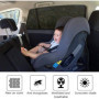 WIN.MAX Pare-Soleil Voiture Bébé,2 Pièces Chaussette Voiture Soleil par Bloquer Les Rayons UV par Protege Soleil Voiture Arrière