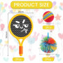 YBCCBY Raquette de Tennis pour Enfants, Raquette Badminton Enfant Balles et Raquettes de Plage Plastique Jeu de Raquette Légères