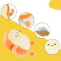 Auptiz Oreiller en Peluche pour Pain grillé, 3D Oreiller de jeté Jouet de Dessin animé,Oreiller en Peluche bourré pour canapé Ca