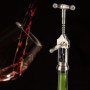 Tire-Bouchon Portable Rétro Inox Ouvre-Bouteilles à Ailette Décapsuleur Ouvre Bouteille de Vin Rouge Tire Bouchon de Bière Cadea