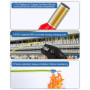 1800 Embouts de Câble Isolés, Embouts de Câble Set, 0,5 mm² – 10 mm², Cosse à Sertir Viroles Connecteur, Embouts de Câble Isolés