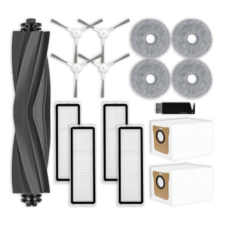 Liveryde Kits compatibles pour Dreame L10s Ultra / L10 Ultra, pour Xiaomi X20+ Accessoires, 1 brosse principale, 4 brosses latér