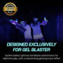 Gel Blaster Starfire 10,000 Gellets - Munitions de Recharge Officielles pour Les Gel Blasters Starfire - Balles Lumineuses UV ac