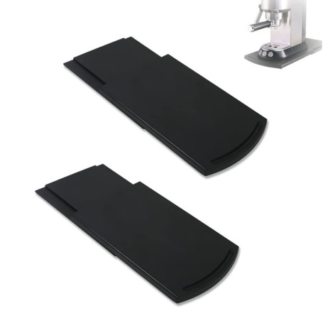 Eucteje Lot de 2 planches à roulettes coulissantes pour appareils de cuisine, machine à café, grille-pain, mixeur