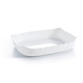 Luminarc Smart Cuisine Fontaine Four Opale 29x23cm Blanc