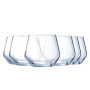 Luminarc - Collection Vinetis - 6 verres bas 36 cl - Design moderne et élégant - Fabriqués en France - Emballage renforcé