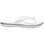 Crocs Mixte Crocband Flip Tongs, White, 39/40 EU