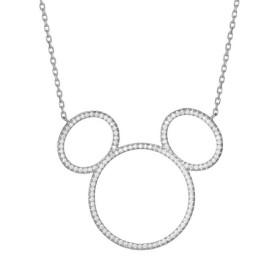 Mickey Mouse Femme Argent sterling Ronde N'est pas applicable Collier - N901861RZWL-18.PH