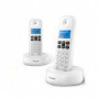 Téléphone Sans Fil Philips D1612W/34 1,6" 300 mAh GAP (2 pcs) Blanc 58,99 €