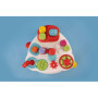 Clementoni - 17704 - Soft Clemmy - Table sensorielle - Table Activité Enfant, Table avec Briques, Blocs de Construction Souples,