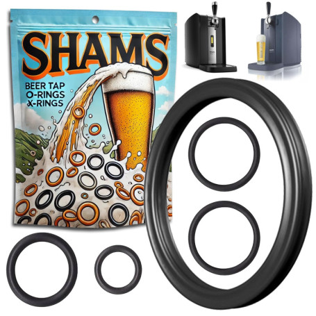 SHAMS KIT 5 Joints D'ÉTANCHÉITÉ Remplacement PERFECTDRAFT HD3720 HD3620 HD3610 HD3600 | Compatible Bec VERSEUR Robinet DE Pressi