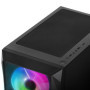 Spirit Of Gamer - Boitier PC Gamer RGB, 6 Ventilateurs 120 mm ARGB Inclus, Compatible mATX, Moyen Tour Gaming Vide avec Paroi La