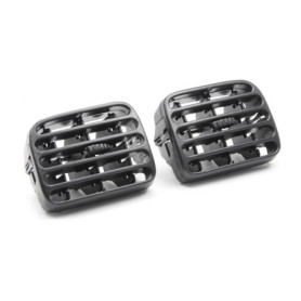 (Lot de 2) Grilles de Ventilation Avant Centrale Gauche et Droite pour tableau de Bord compatible Renault Clio II et Thalia I OE