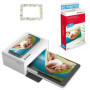 AGFA Photo Pack Imprimante Realipix Moments + Cartouches et papiers 40 Photos + Joli Cadre magnétique - Impression Bluetooth Pho