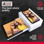 AGFA Photo Pack Imprimante Realipix Moments + Cartouches et papiers 40 Photos + Joli Cadre magnétique - Impression Bluetooth Pho