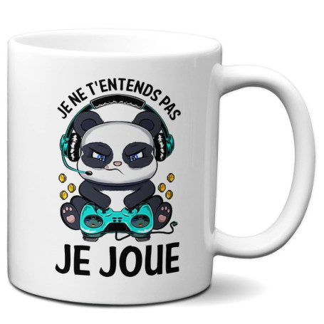 L'Esprit Des Anges Tasse-Mug Cadeau Humour Gamer- Je ne t'entends pas je Joue- Original Amusant Anniversaire Collègue