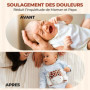 Bouillotte bebe anti colique ❘ bouillotte bebe - Soulage les douleurs d'estomac et coliques - Ceinture peluche thérapie chaude o
