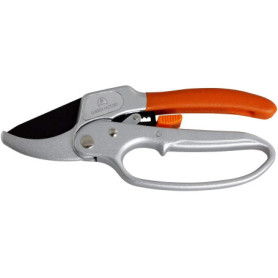 Garden Factory - Sécateur à Crémaillère Professionnel - Sécateur de jardin - Sécateur de Jardinier - Coupe Branches à Crémaillèr