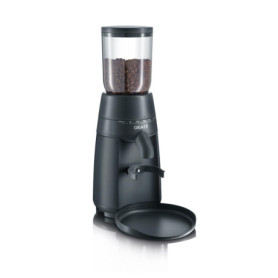GRAEF CM702 – Moulin à café électrique avec broyeur conique inox, 24 niveaux de mouture, réservoir 250g, porte-filtre, jusqu’à 1