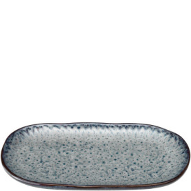 Leonardo Matera 022844 Petit plat de service en céramique – Assiette carrée pour présenter apéro, collations, fromage, etc. – 22