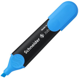 Schneider Surligneurs Job, rechargeable, Bleu