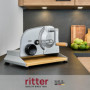 ritter amano 5, trancheuse manuelle universelle tout métal, tranche-pain, fabriqué en Allemagne