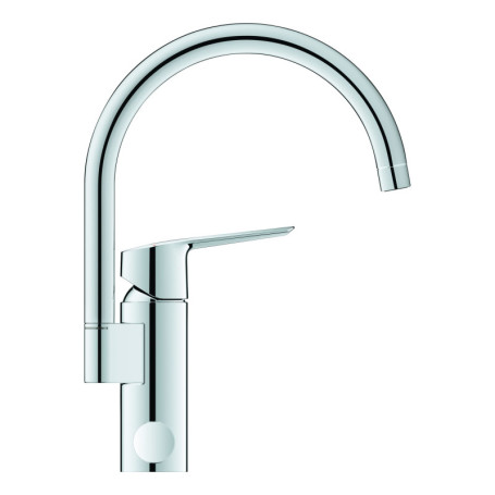 GROHE Start 30495001 Robinet d'évier à une seule main (économie d'eau, montage monotrou, système de fixation rapide), chromé