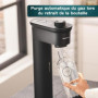 GROHE Blue Fizz Premium Machine à Eau Gazeuse (Affichage et Préréglage Niveau CO2, Gazéification une pression), Batterie lithium