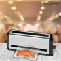 Profi Cook PC-VK 1133 - Emballeuse sous vide - Puissance d'aspiration 12l/min - + 10 sachets fraicheurs - 110 Watts - Couleur Ar