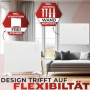 ProfiCare® Chauffage électrique avec façade en verre|Radiateur mobile également adapté au montage mural | Chauffage par convecte