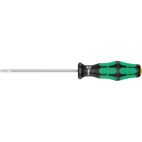Wera 335 05008015001 Tournevis pour vis à fente avec Lasertip 0,6 x 3,5 x 100 mm