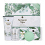 accentra Coffret cadeau 5 pièces BOTANIC SPA pour femmes - coffret de bain avec bougie parfumée, savon, crème pour les mains, be