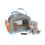 small foot Chat avec Sac et Set de Soin, Jouet Animal Domestique, Enfants àpartir de 2 Ans, 12601