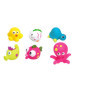 Jamara- Jouet de Bain Animaux Marins 6 pièces, 460616, Multicolore